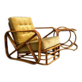 Bamboo and rattan chair by Paul Frankl, USA 1960s