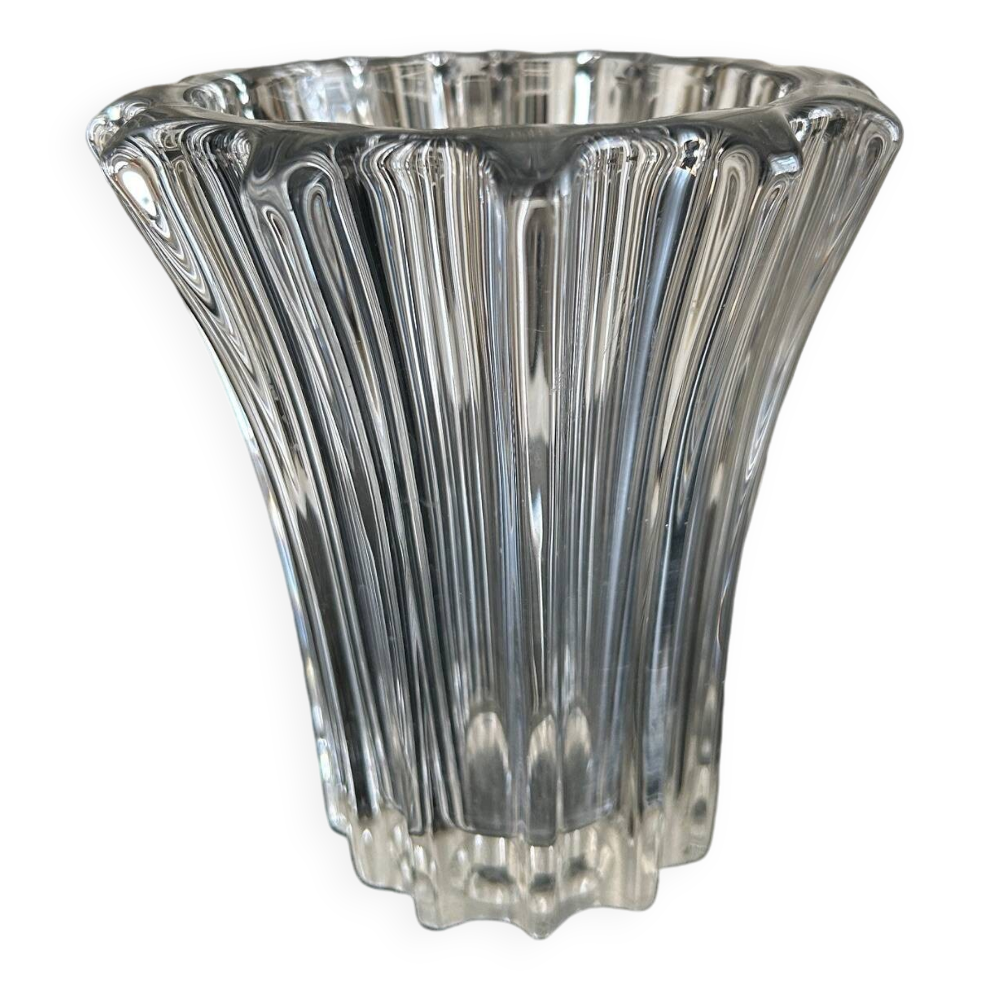 vase en cristal Pierre D'Avesn