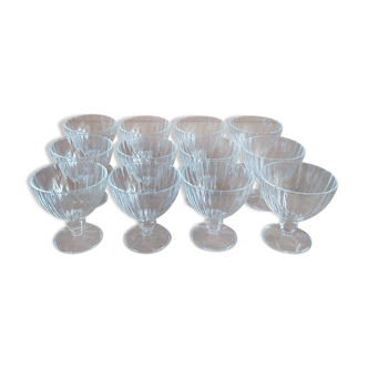 12 Arques crystal cups