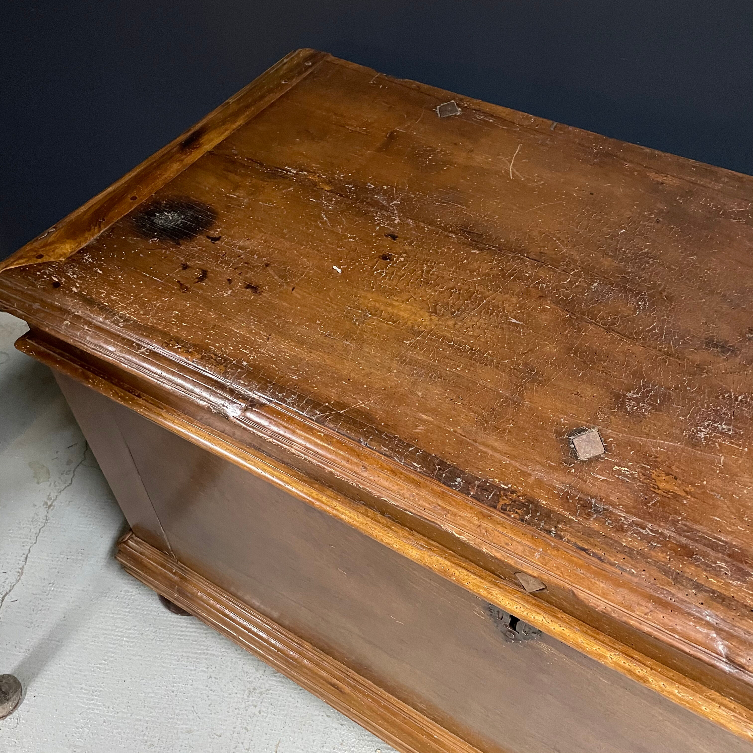 Languedoc chest old wood high period furniture