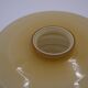 Yellow glass lampshade