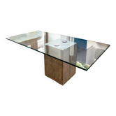 Dining table by Sergio and Giorgio Saporiti for Saporiti Italia, 1972