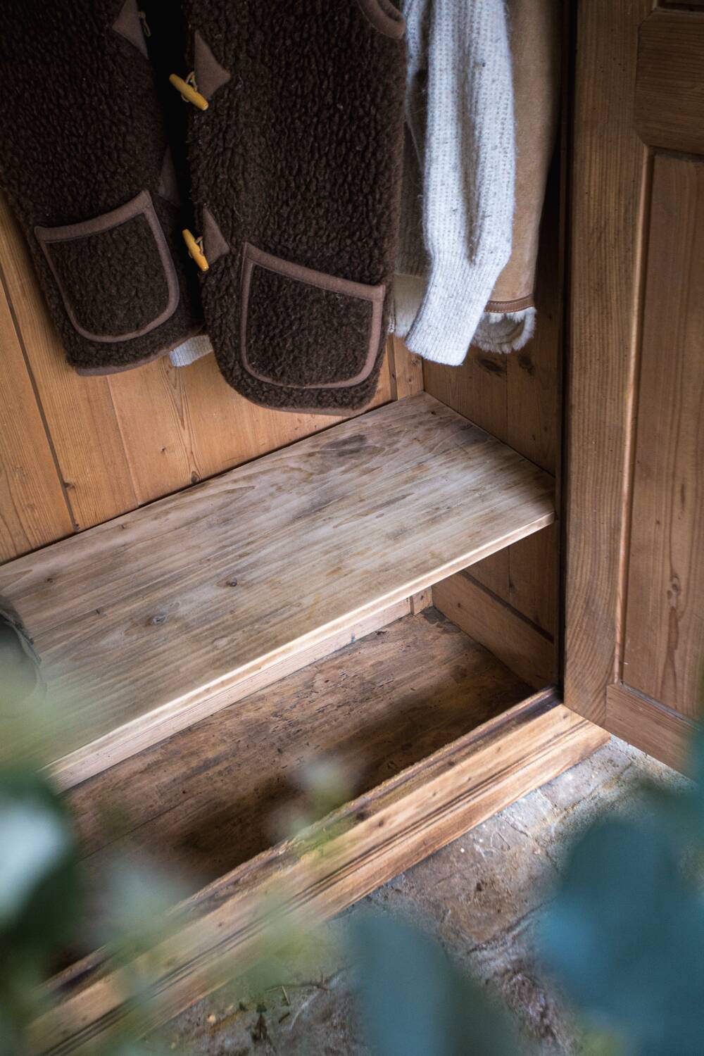 Large pine wardrobe