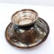 Silver-plated metal cup with two rabbits – Europe, mid-20th century