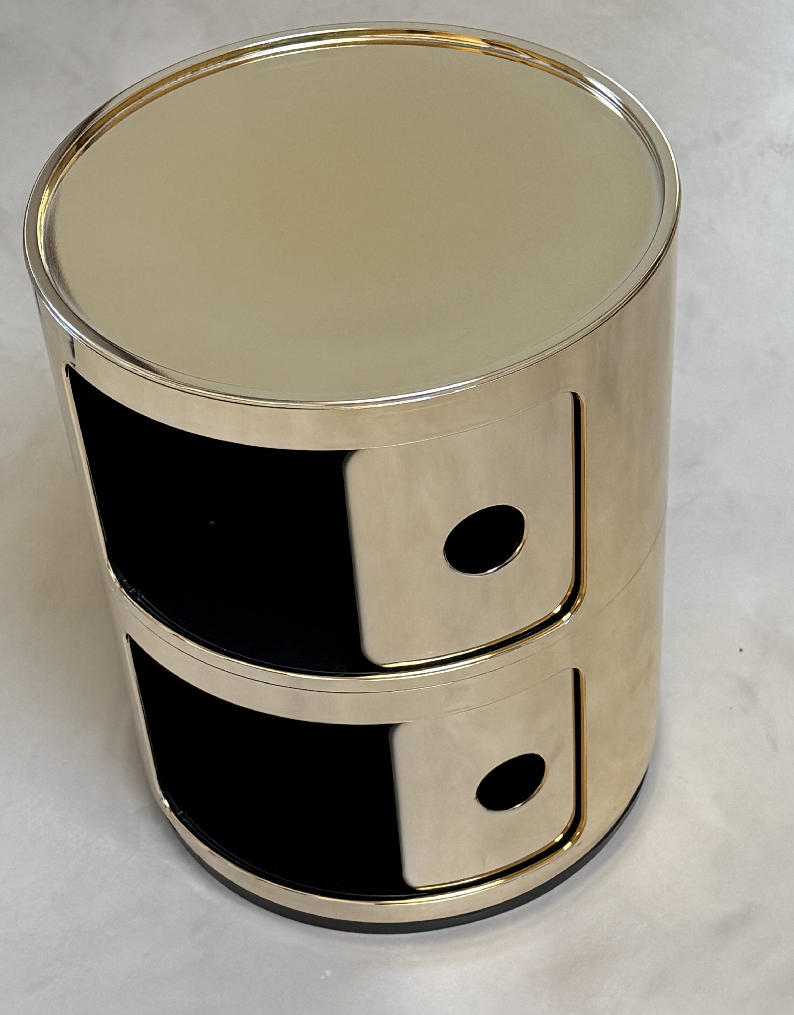 Componibili metallic gold Kartell