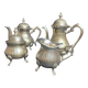 Tableware, part of a silver-plated English coffee service from the 20th century.