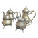 Tableware, part of a silver-plated English coffee service from the 20th century.