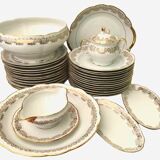Service en porcelaine pour 12 personnes