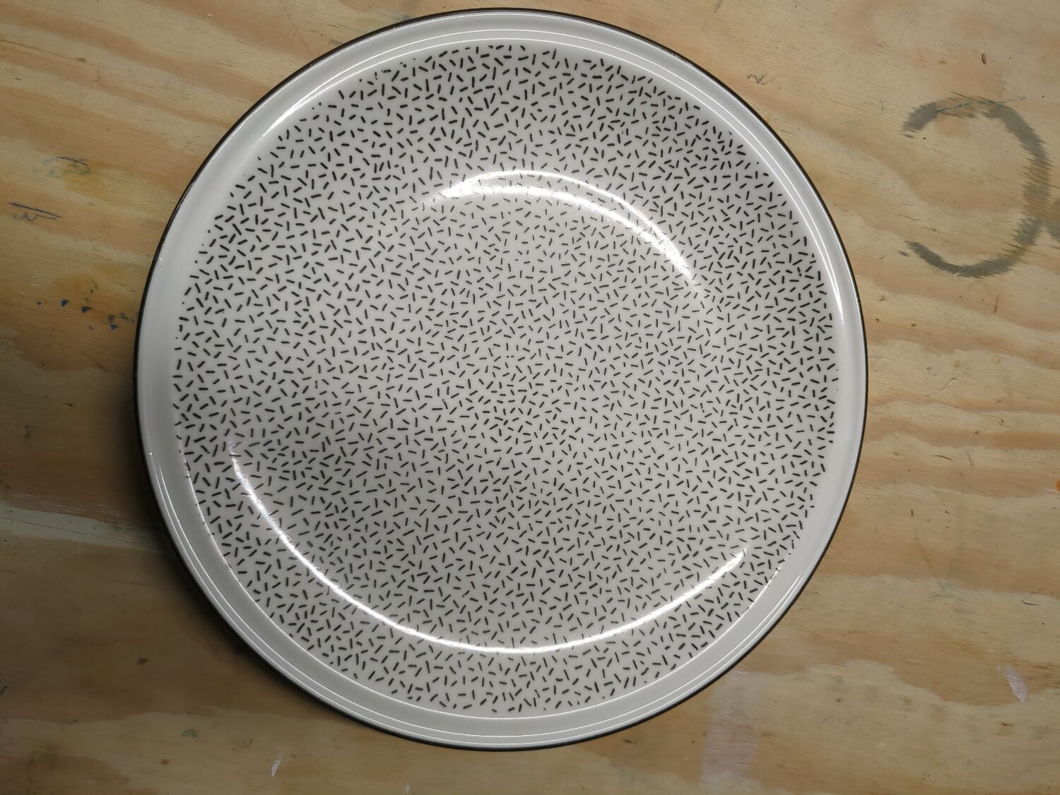 Lot 5 assiettes N. Fontebasso