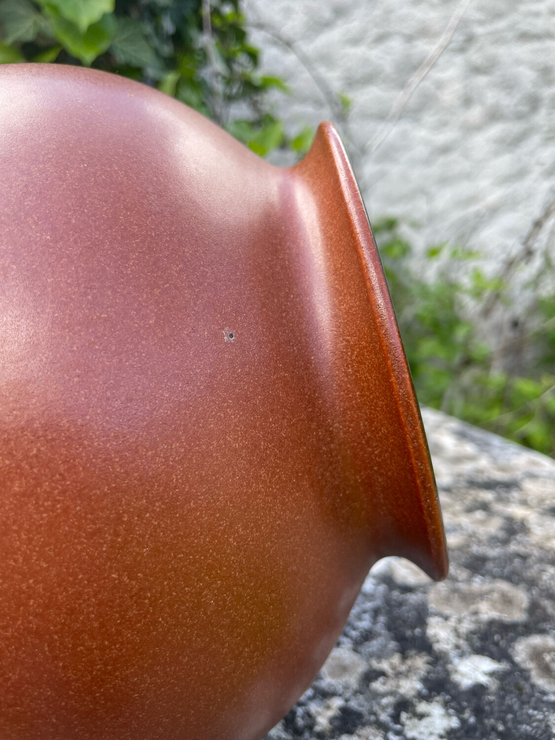 Vase w.germany 650-26 vintage fawn ceramic