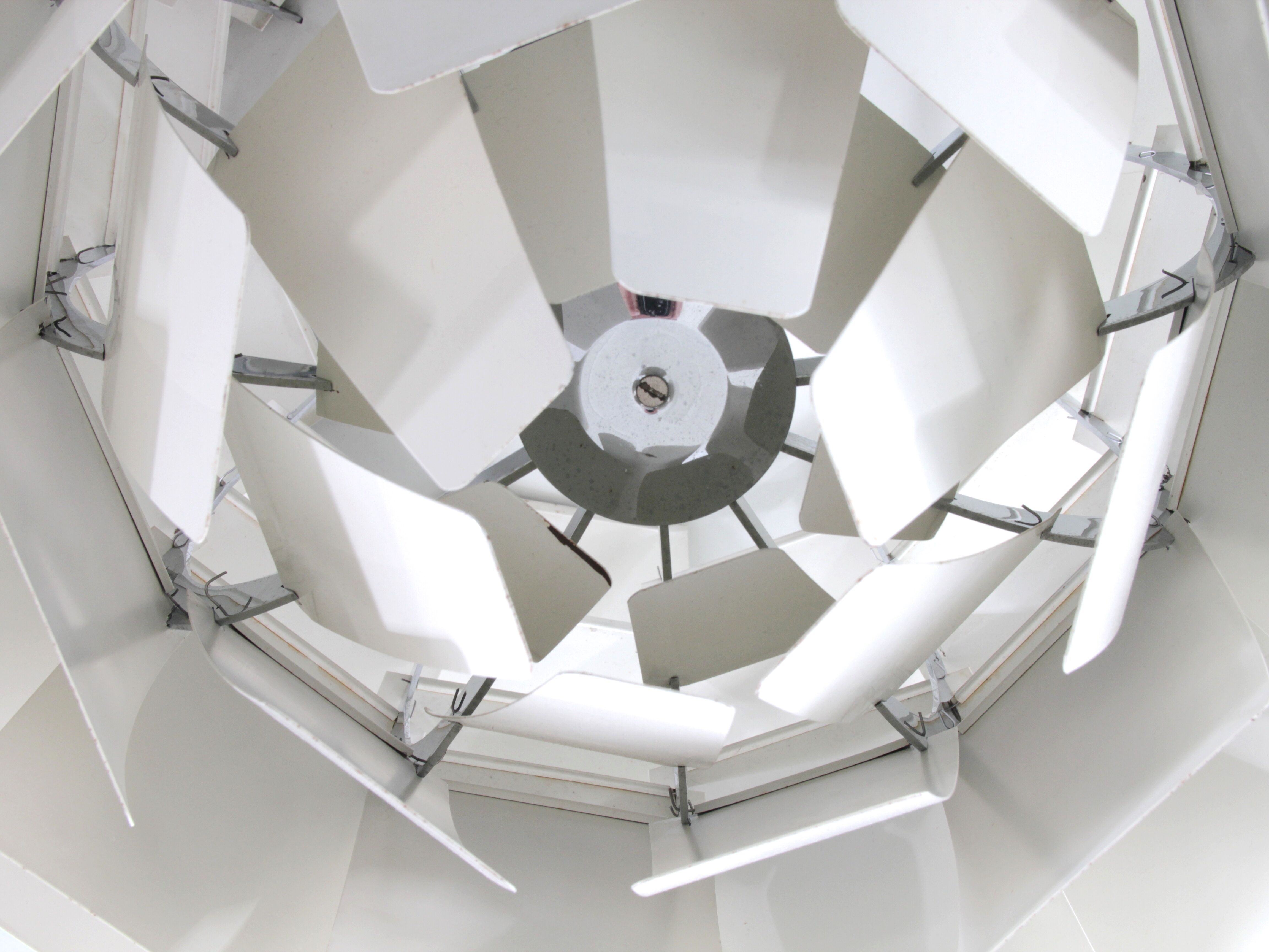 Scandinavian hanging lamp PH Artichoke bench. 84 cm, edition of the 70