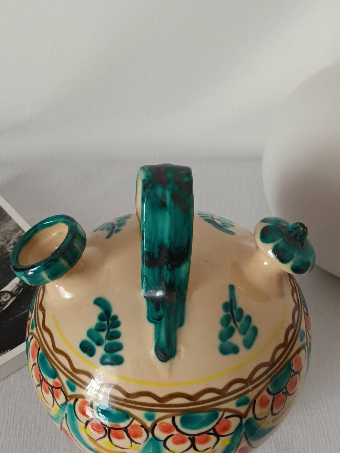 Vintage ceramic gargoulette Italy