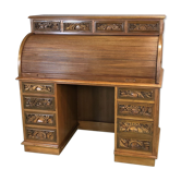 Asian 70s inspired roll-top desk