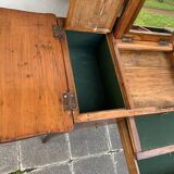 Hairdresser Louis XVI in marquetry and bronze