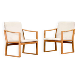 Børge Mogensen armchairs in Oak.