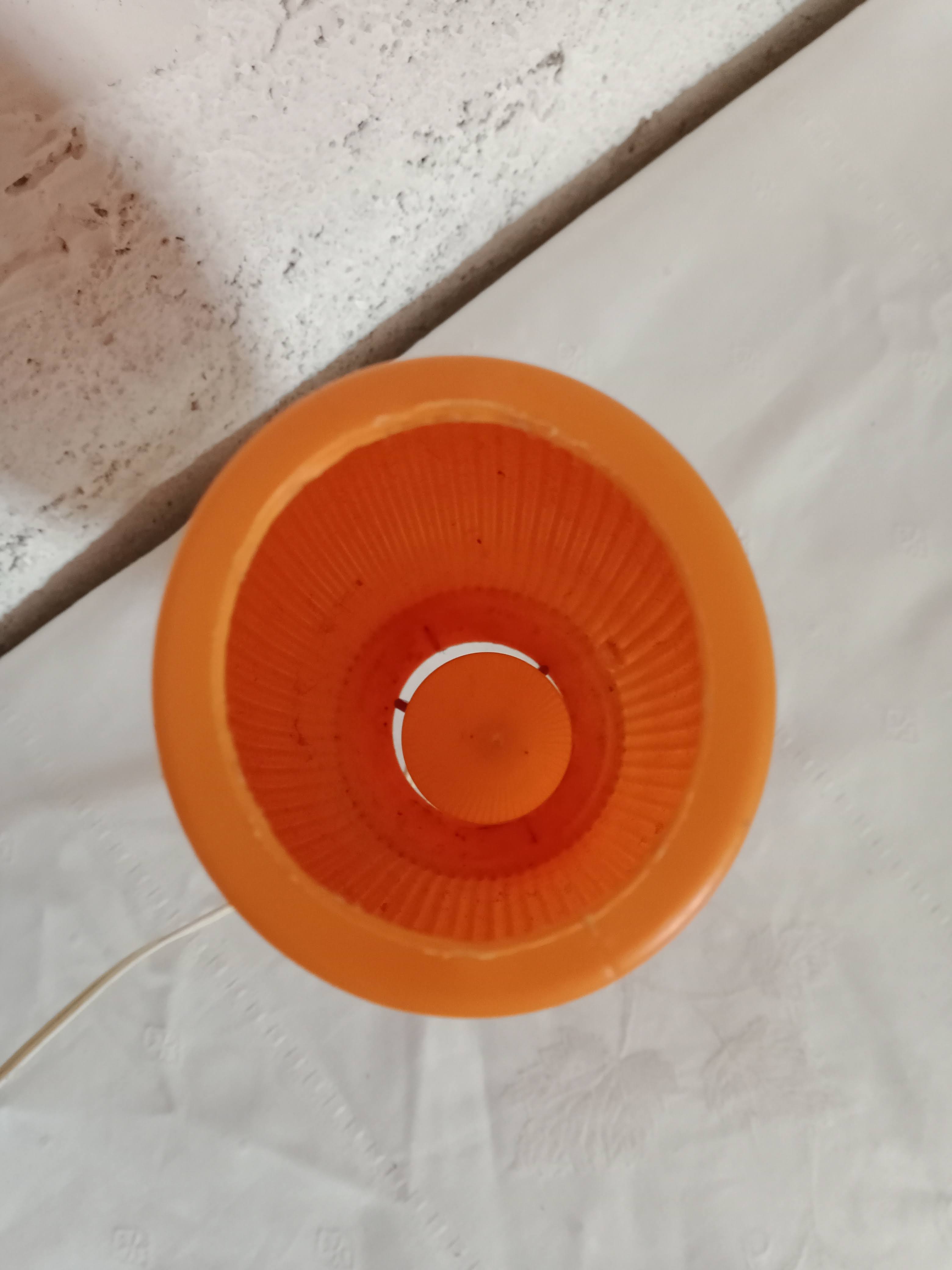 Vintage lamp orange brand zan