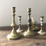 Brass candlesticks