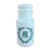 Opaline apothecary pot h=21.5cm