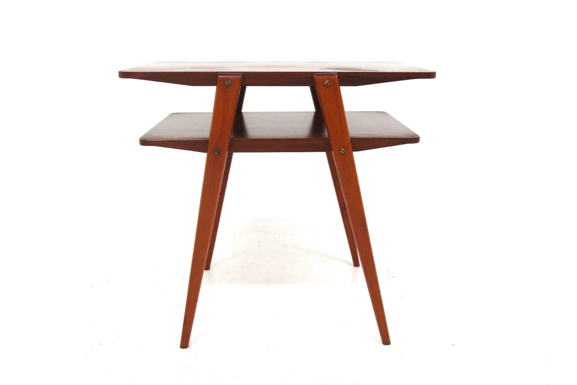Scandinavian mahogany bedside table, Sweden, 1960s