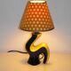 Ceramic Casserole lamp from the 60