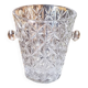Vintage crystal ice bucket