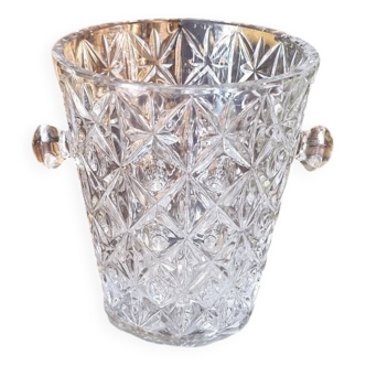 Vintage Crystal Ice Bucket