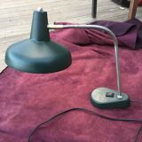 Old articulated table lamp, cast iron base