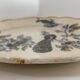 12 art nouveau flat plates from Boch La Louvière, peacock model