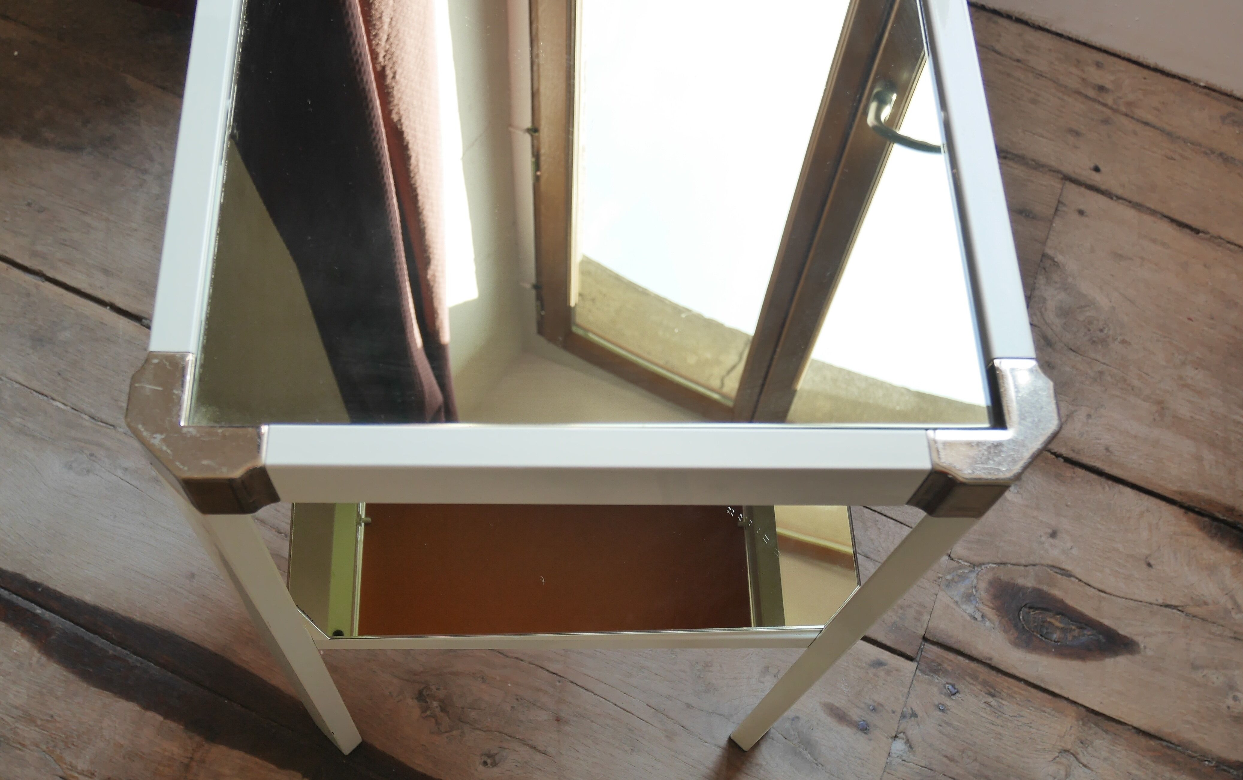 Console italian smoked mirror romeo rega