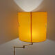 Brass e-reader floor lamp