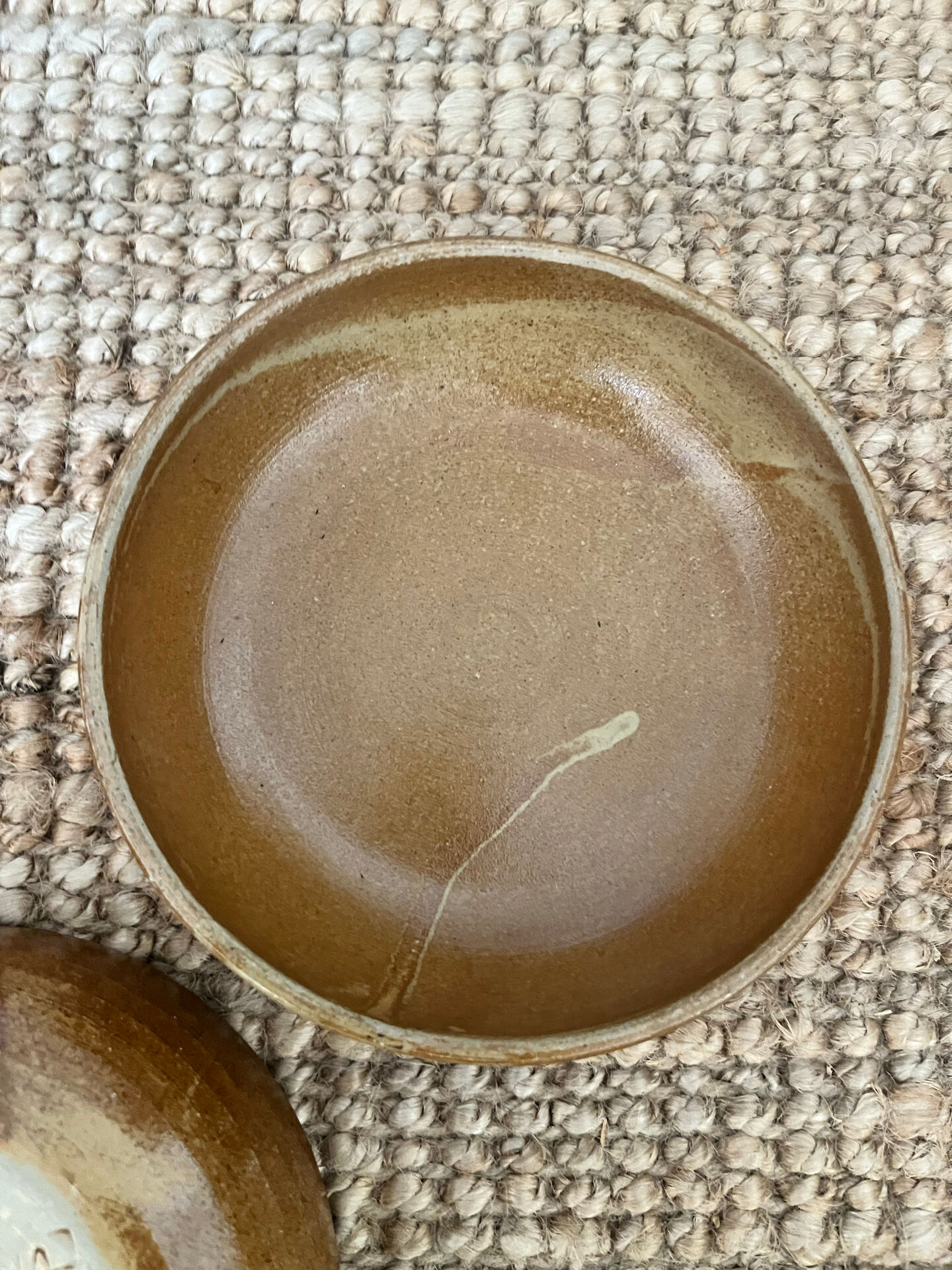 5 deep plates in stoneware