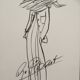 Fashion illustration Nina Ricci, collection spring/summer 1998