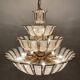 Crystal Glass Chandelier by Palwa