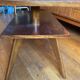 Table vintage à double plateau