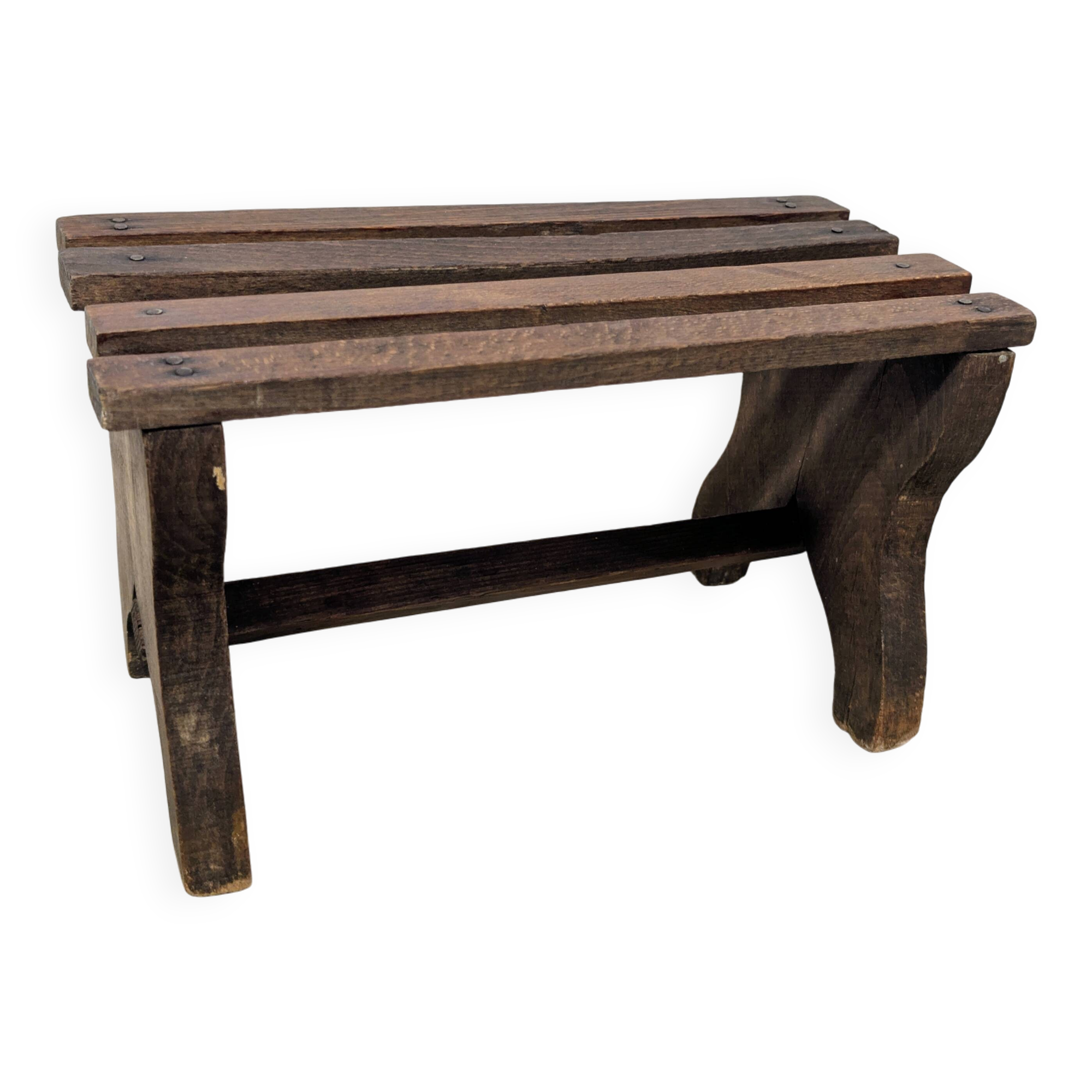 Wooden footrest