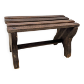 Wooden footrest