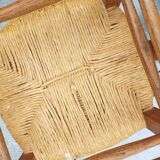 3 straw stools