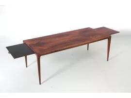 Scandinavian coffee table in Rio rosewood