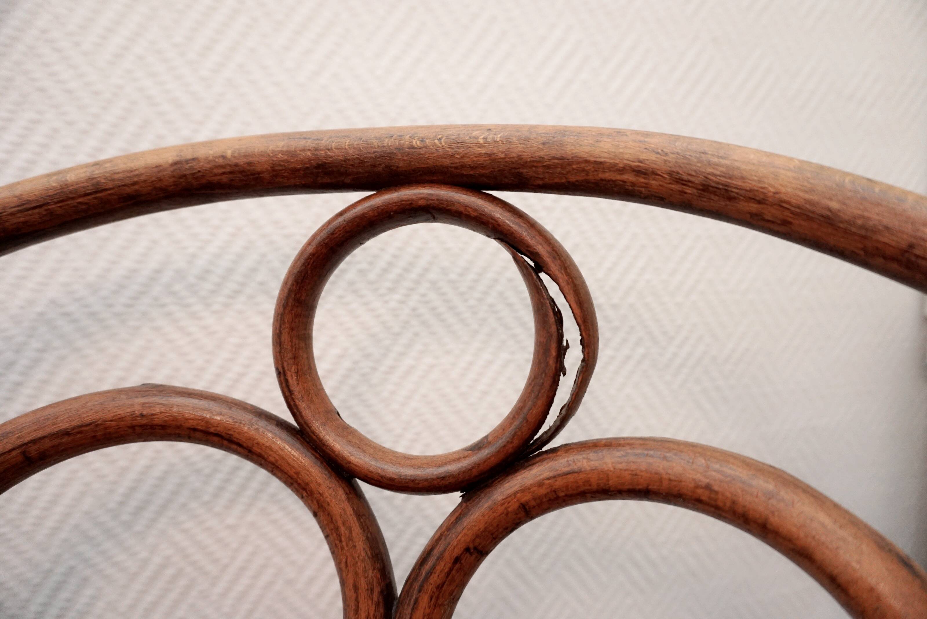 4 chairs bistro by Josef Hofmann type Thonet n°19