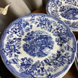 Twelve ironstone plates