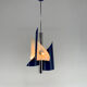 Italian Asymetrical Space Age Chandelier 1970's