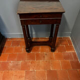 Empire period mahogany workbench