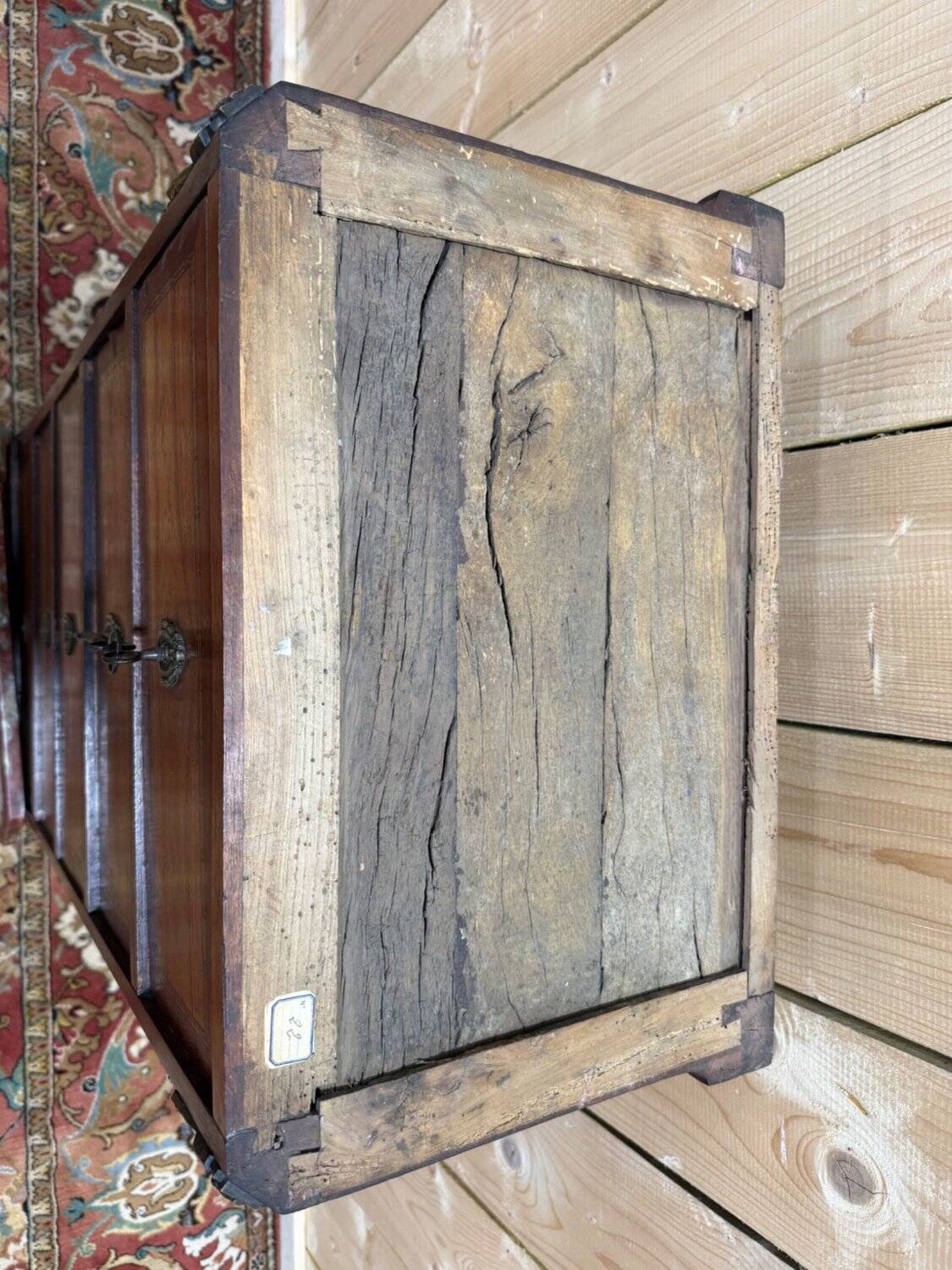 Five-drawer chest – Transitional Style – Marquetry and marble