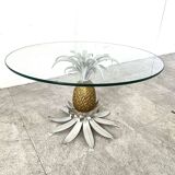 Pair of Hans Kögl pineapple side tables, 1960s