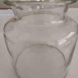 Vase en verre épais