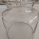 Thick glass vase