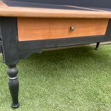 Table basse merisier