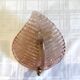Applique feuille verre