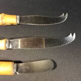 3 bamboo knives
