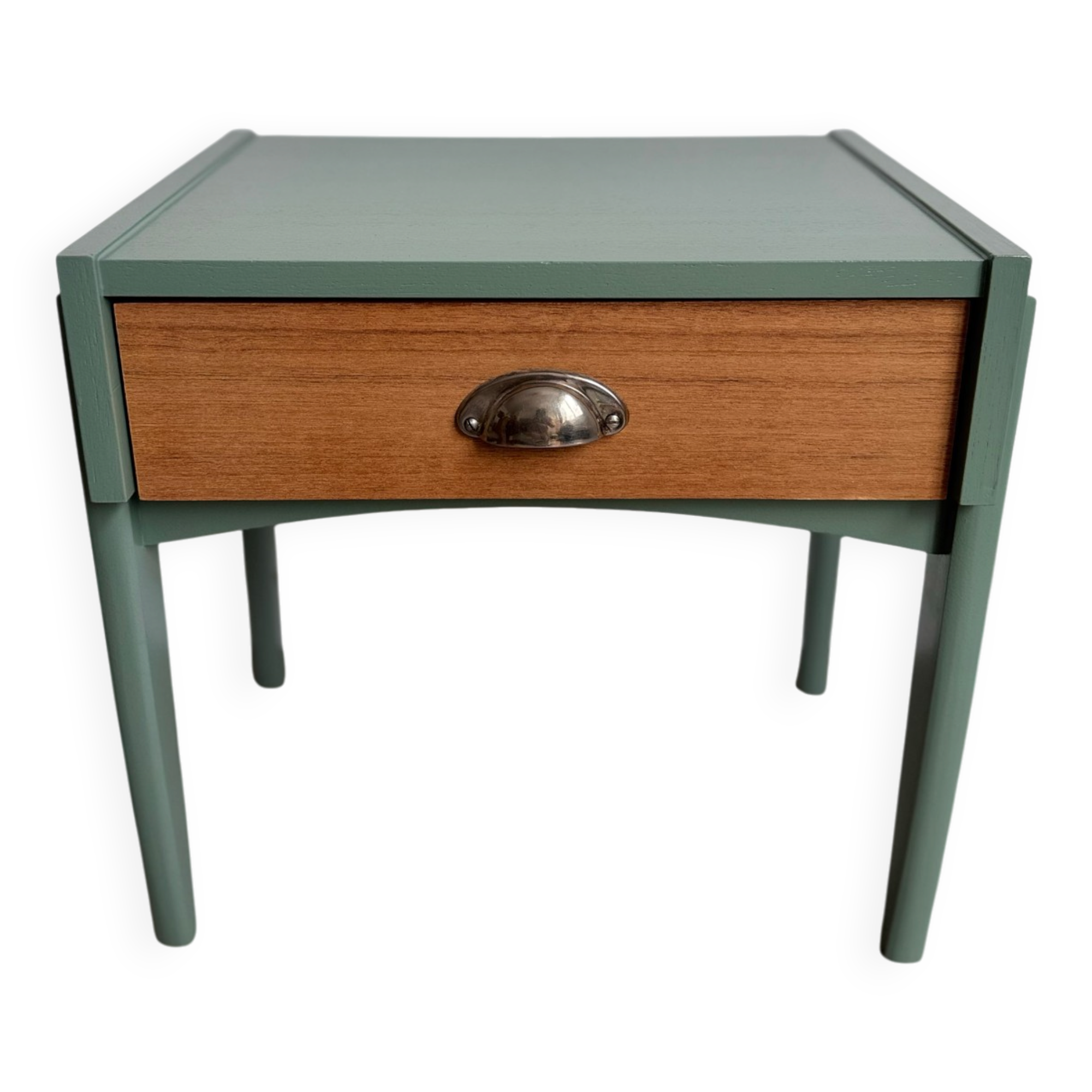 Teak bedside table